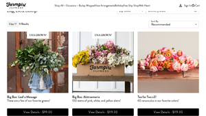 Farmgirl Flowers - Big Box: Leaf a Message