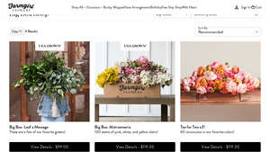 Farmgirl Flowers - Big Box: Leaf a Message