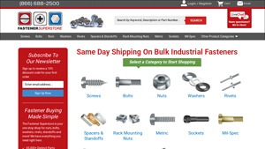 Fastener SuperStore - 45,000+ Fasteners
