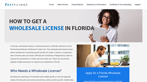 Fast Filings - Florida Wholesale License