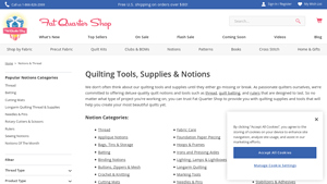 Fat Quarter Shop - Quilting Tools & Supplies