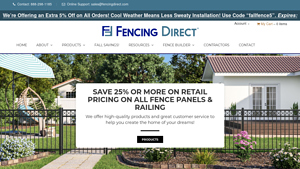 Fencing Direct - Decorative Vinyl and Aluminum Fencing