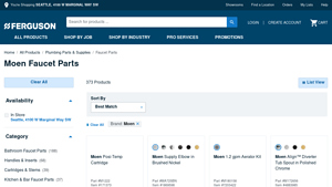 Moen - Faucet Parts
