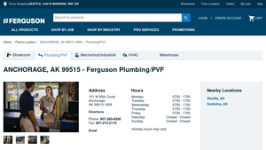 Ferguson - Plumbing Supplies