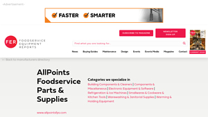 AllPoints Foodservice - Parts & Supplies