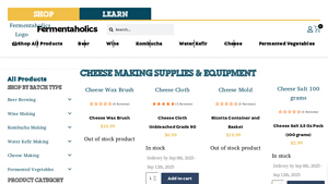 Fermentaholics - Cheese Making Supplies