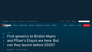 Eliquis - Key Product