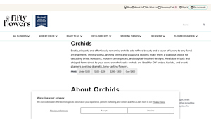 FiftyFlowers - Wholesale Orchids