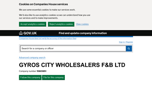 Find and Update - Wholesale Food Products