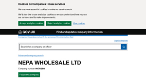 Tobacco & Household Goods - Wholesale Services