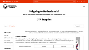 Firebird Ink - DTF Supplies