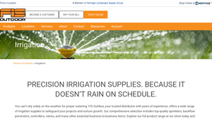 FIS Outdoor - Irrigation Supplies