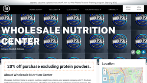 Wholesale Nutrition Center - Sports Nutrition & Apparel