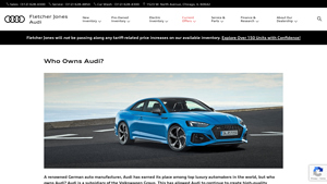 Audi - Key Models