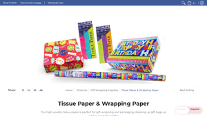FLOMO - High-Quality Tissue and Wrapping Paper