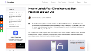 FoneLab - iOS Unlocker