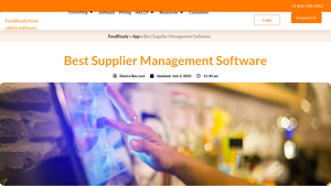FoodReady - Key Features Overview