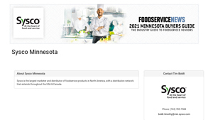 Sysco - Leading Foodservice Distributor