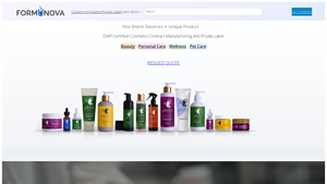 FormuNova - Custom Formulation & Private Label Solutions