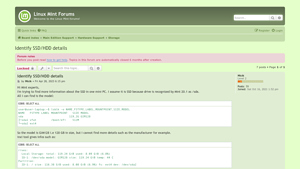 Linux Mint - GIM128 SSD