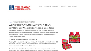 Four Seasons Distributors - Wholesale Convenience Store Items