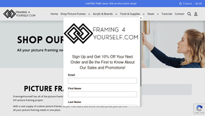 Framing 4 Yourself - Picture Framing Supplies