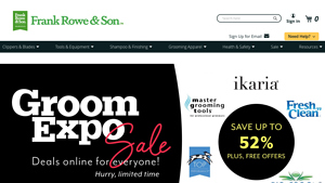 Frank Rowe & Son - Professional Pet Grooming Supplies