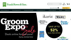 Frank Rowe & Son - Professional Pet Grooming Supplies