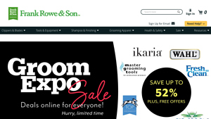 Frank Rowe & Son - Professional Pet Grooming Supplies
