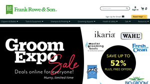 Frank Rowe & Son - Professional Pet Grooming Supplies