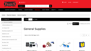 Frank's Supply - General Supplies