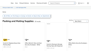 Fred Meyer - Packing and Mailing Supplies