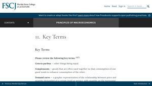 FSCJ - Key Economic Terms