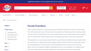 Funcarnival - Wholesale Float Decorations