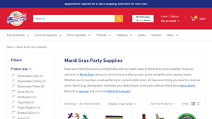 Funcarnival - Mardi Gras Party Supplies