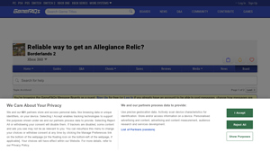 Borderlands 2 - Allegiance Relic Farming Guide