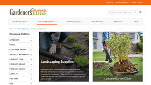 Gardeners Edge - Lawn and Leaf Supplies