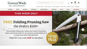 Garrett Wade - Woodworking Tools & Garden Equipment