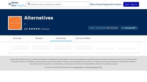 Gartner - Top Cyber Risk Management Alternatives