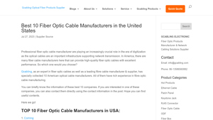 Corning - Fiber Optic Cable