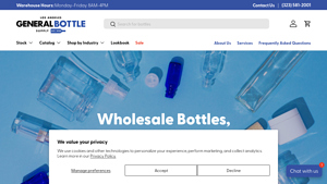 General Bottle Supply - Wholesale Glass & Plastic Containers