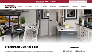 Fleetwood - Diverse RV Options at General RV Center