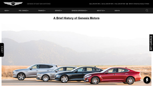 Genesis - Luxury Sedans and SUV
