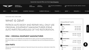 Genesis - OEM Parts