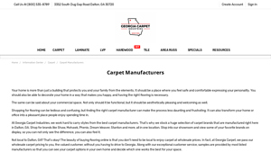 Georgia Carpet - Comprehensive Carpet Brands