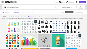 Getty Images - Cleaning Supplies Clipart
