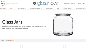 Glassnow - European-Inspired Glass Jars
