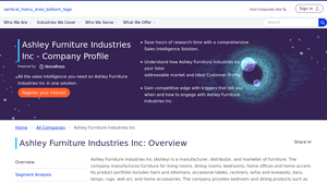 Ashley Furniture - Furniture Products