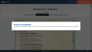 Alchemist's Supplies - Essential Crafting Tool