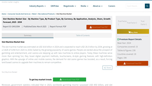 GMI Insights - Slot Machine Market Analysis